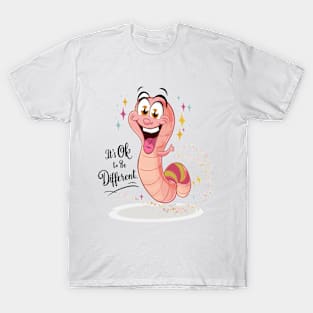 Funny Worm Worms Funny Sayings Animals T-Shirt